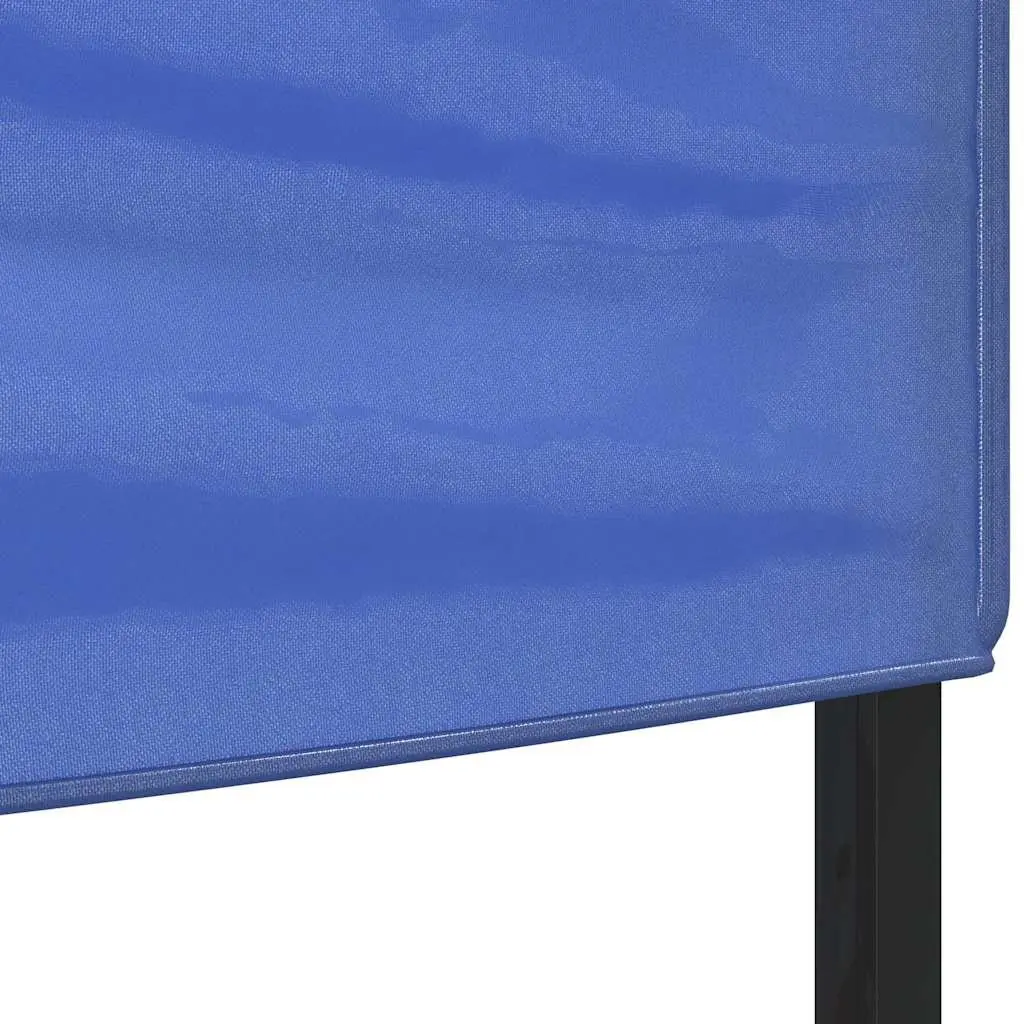 Folding Tent 3x3m Blue Durable Steel Frame UV Resistant Water Resistant Outdoor Canopy Gazebo