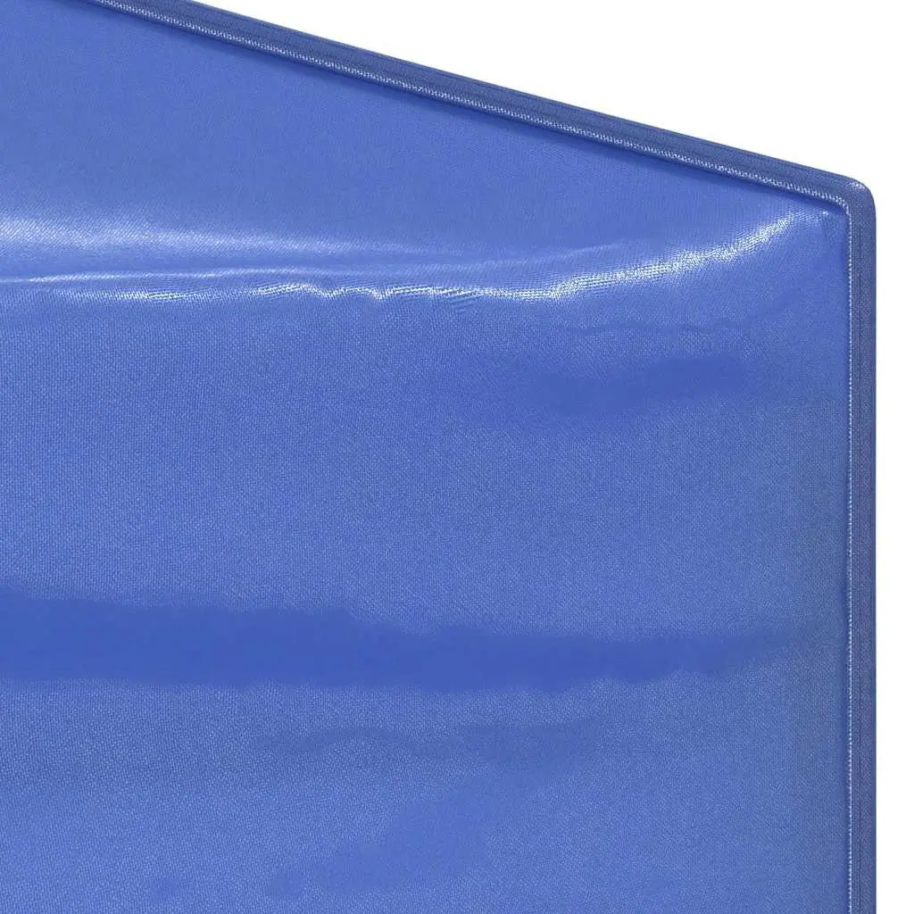 Folding Tent 3x3m Blue Durable Steel Frame UV Resistant Water Resistant Outdoor Canopy Gazebo