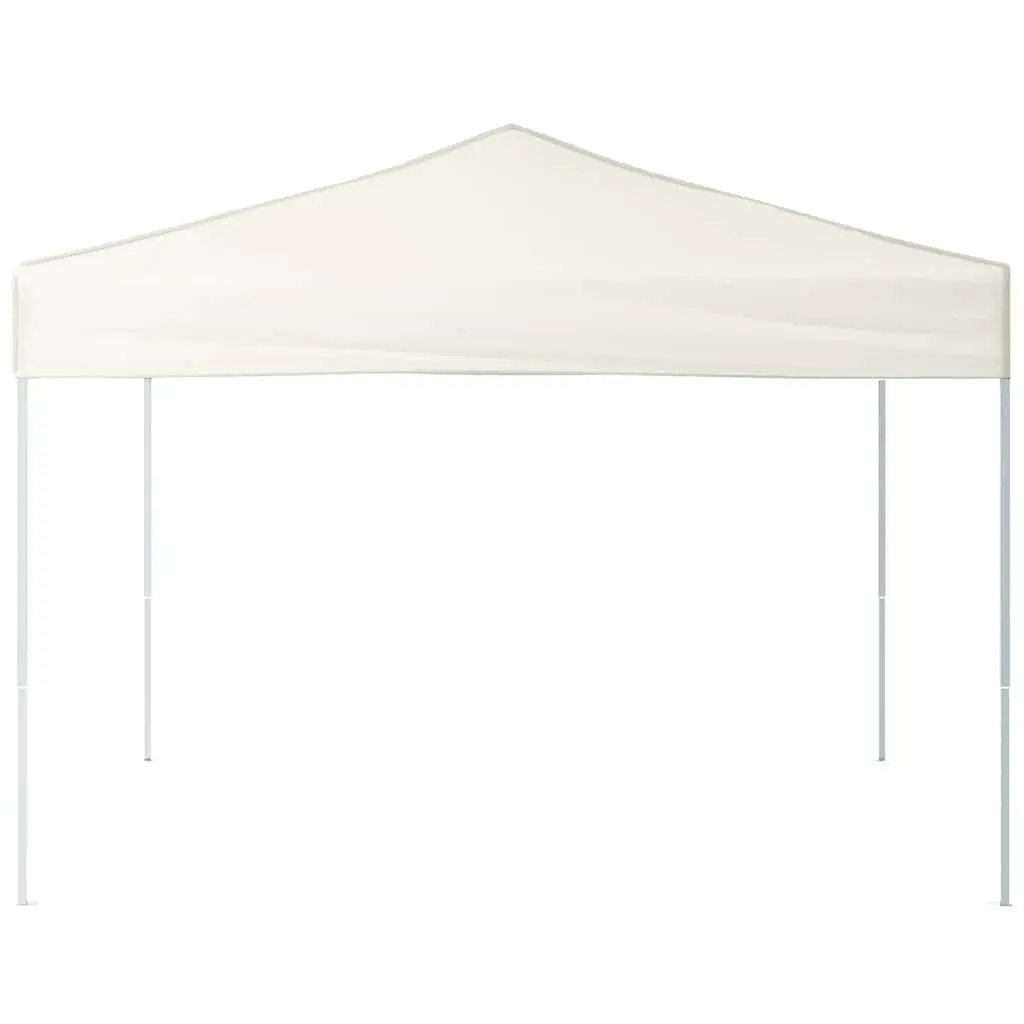 Folding Party Tent 3x3m Cream UV Resistant Water Resistant Portable Outdoor Gazebo