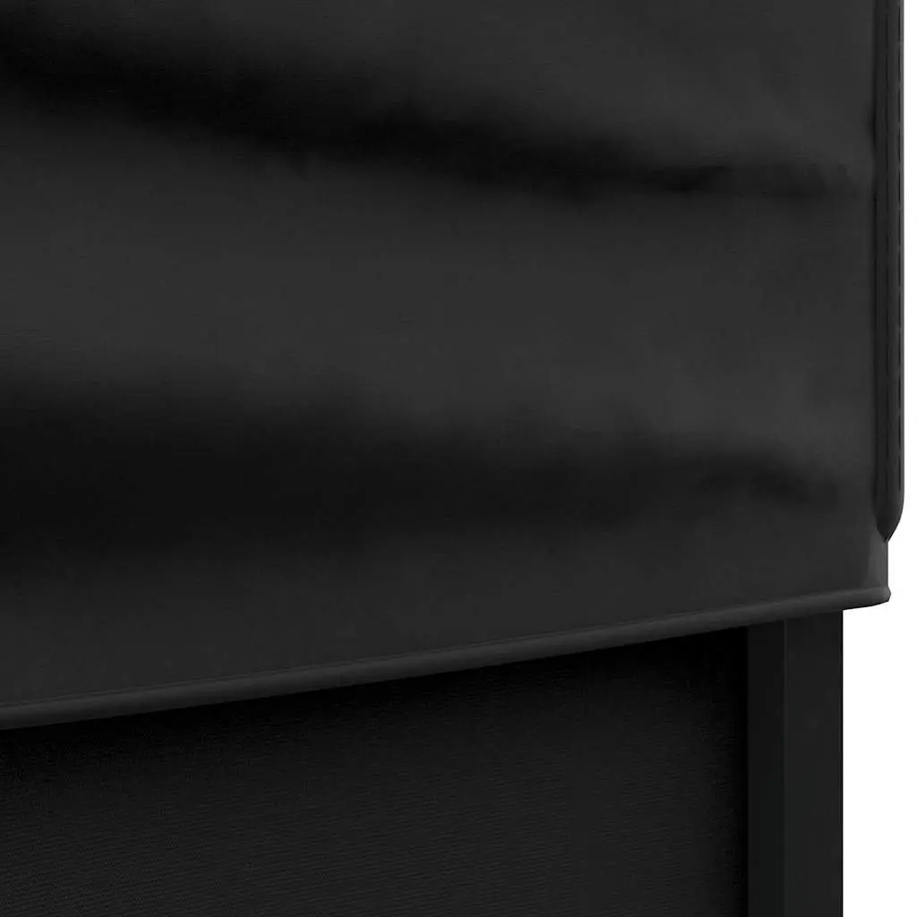 Folding Party Tent 3x3m Portable Outdoor Gazebo Canopy with Sidewalls Black