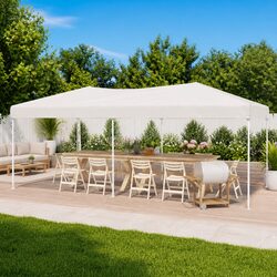 Versatile White Folding Tent 3x6m Outdoor Pavilion