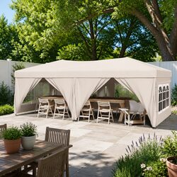 Cream Party Tent