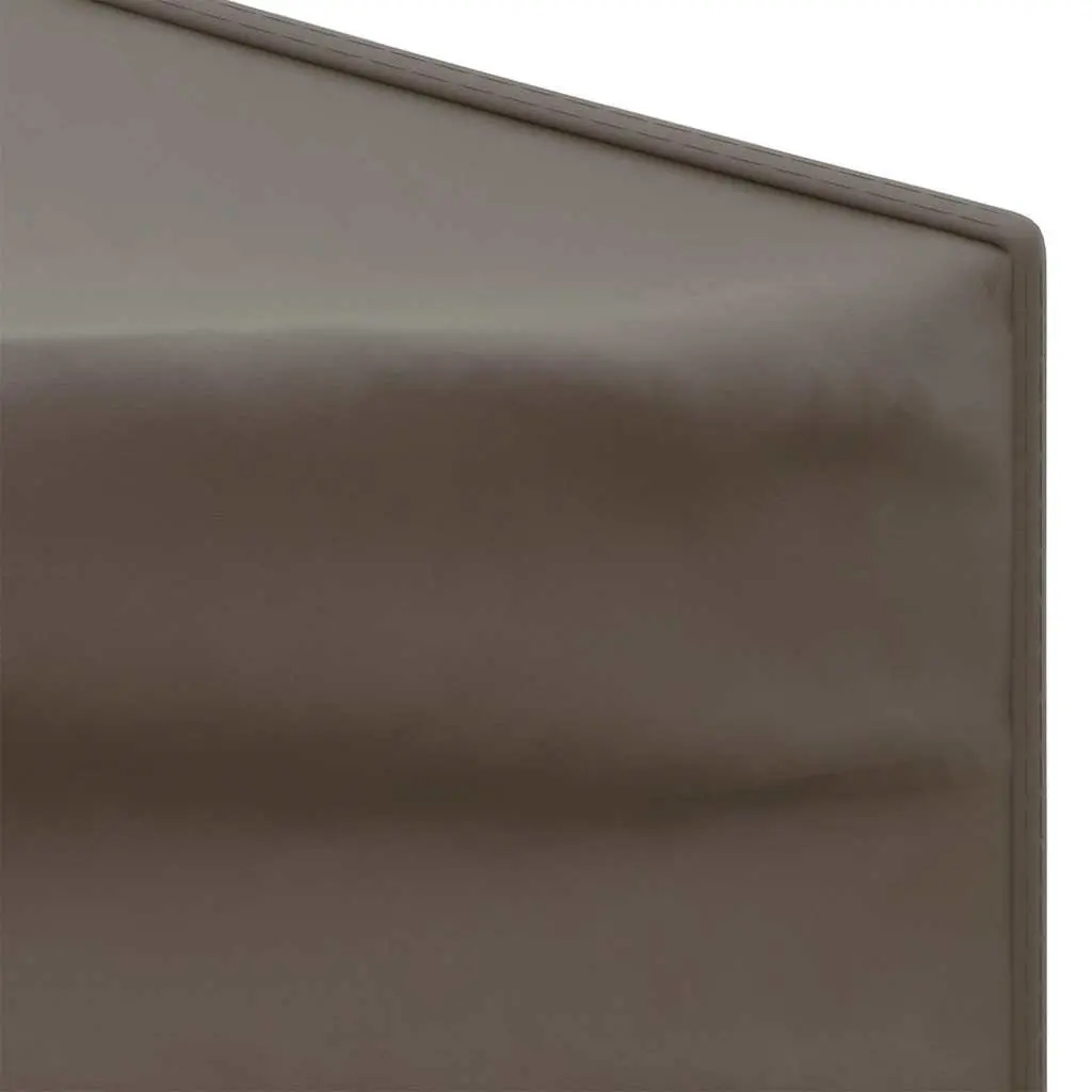 Folding Party Tent 3x6m Taupe Outdoor Canopy with Sidewalls