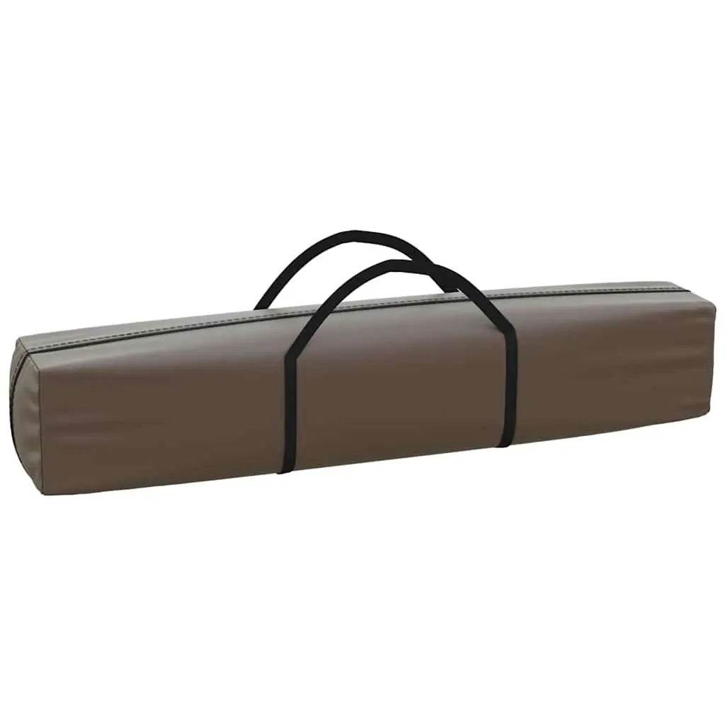 Folding Party Tent 3x6m Taupe Outdoor Canopy with Sidewalls