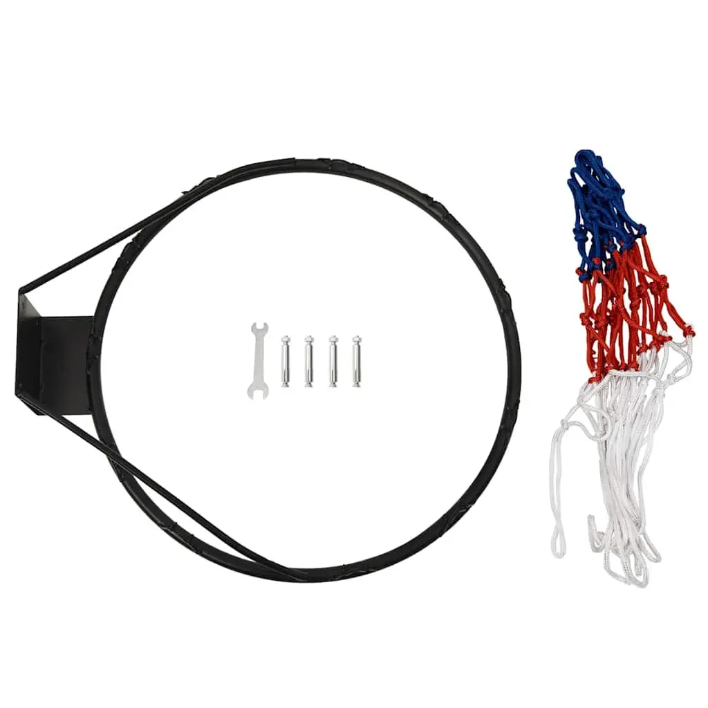 Basketball Rim 45cm Steel Wall Mount Indoor Outdoor Hoop