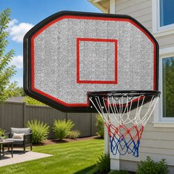 Basketball Backboard Wall-Mounted Hoop Polyethene Outdoor Indoor Shooting