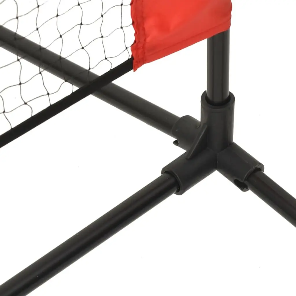 Tennis Net Portable 400cm Steel Frame Polyester Mesh for Backyard Garden Training