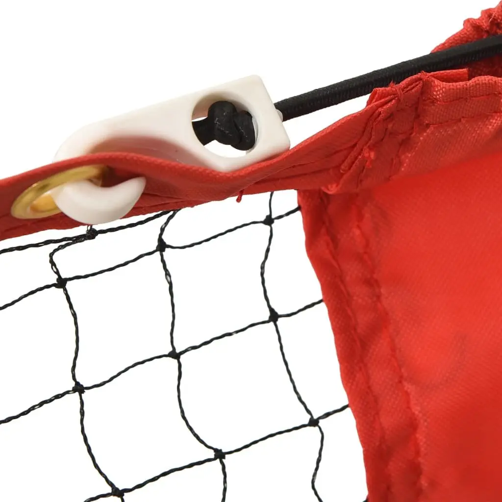 Tennis Net Portable 400cm Steel Frame Polyester Mesh for Backyard Garden Training