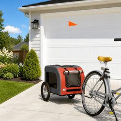 Enhance Your Adventures with This Pet Bike Trailer