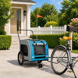 Enhance Your Outdoor Adventures with This Pet Bike Trailer