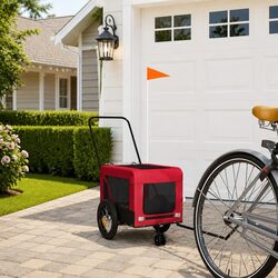 Enhance Your Outdoor Adventures with This Pet Bike Trailer