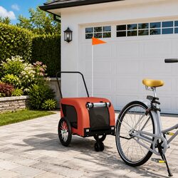 Enhance Your Outdoor Adventures with This Pet Bike Trailer