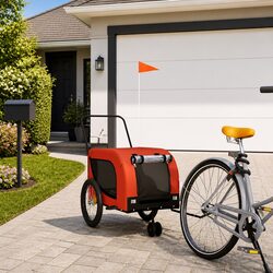 Enhance Your Adventures with This Pet Bike Trailer