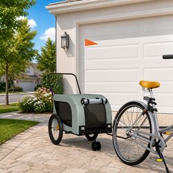Enhance Your Outdoor Adventures with This Pet Bike Trailer