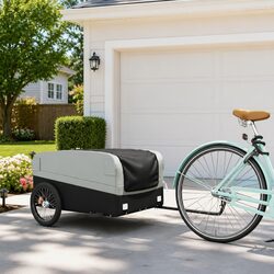 Enhance Your Cycling Experience with a Grey Cargo Trailer