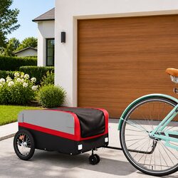 Red Iron Cargo Bike Trailer to Enhance Your Outdoor Trips
