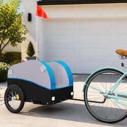 Heavy-Duty Bike Trailer: 45kg Capacity for Outdoor Adventures