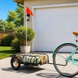 Black Iron Bike Trailer: Your Partner for Heavy Lifting
