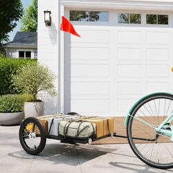 Versatile Black Bike Trailer for Your Lifestyle Needs