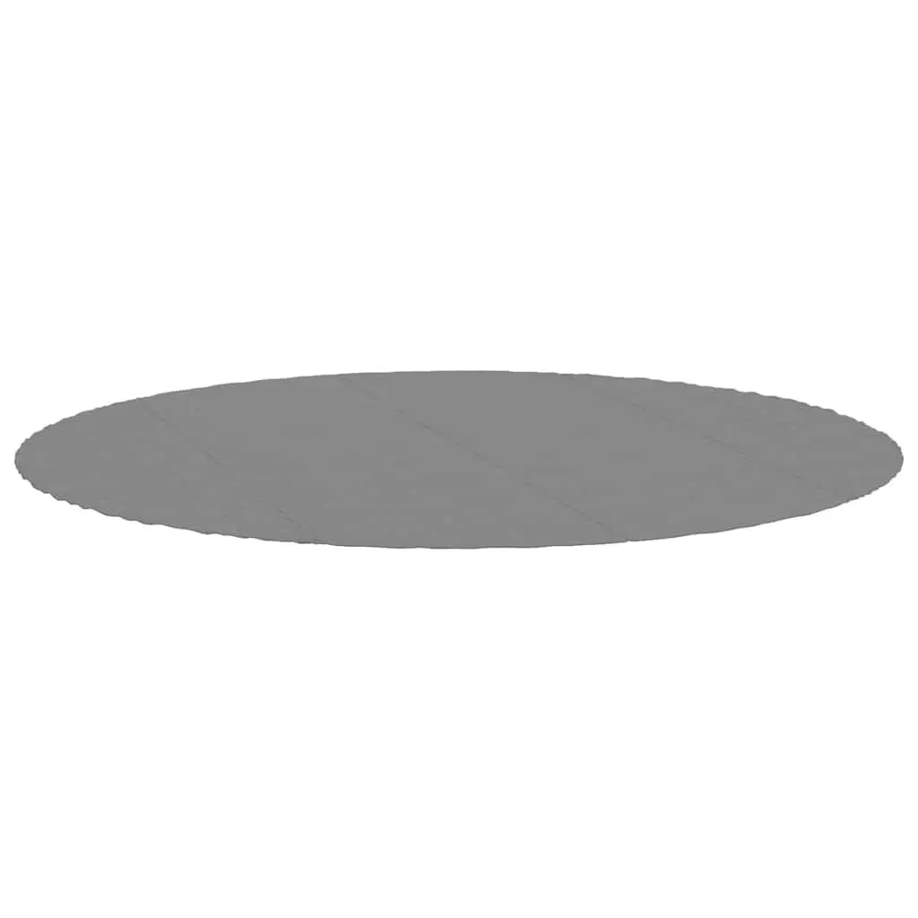 Pool Ground Cloth Circular Ø458 cm Light Grey Polyester Geotextile Protective