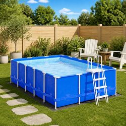 Enhance Your Space with 300x220cm Grey Pool Underlay