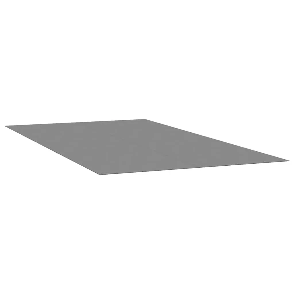 Pool Ground Cloth 420x220cm Light Grey Durable Polyester Geotextile Protector