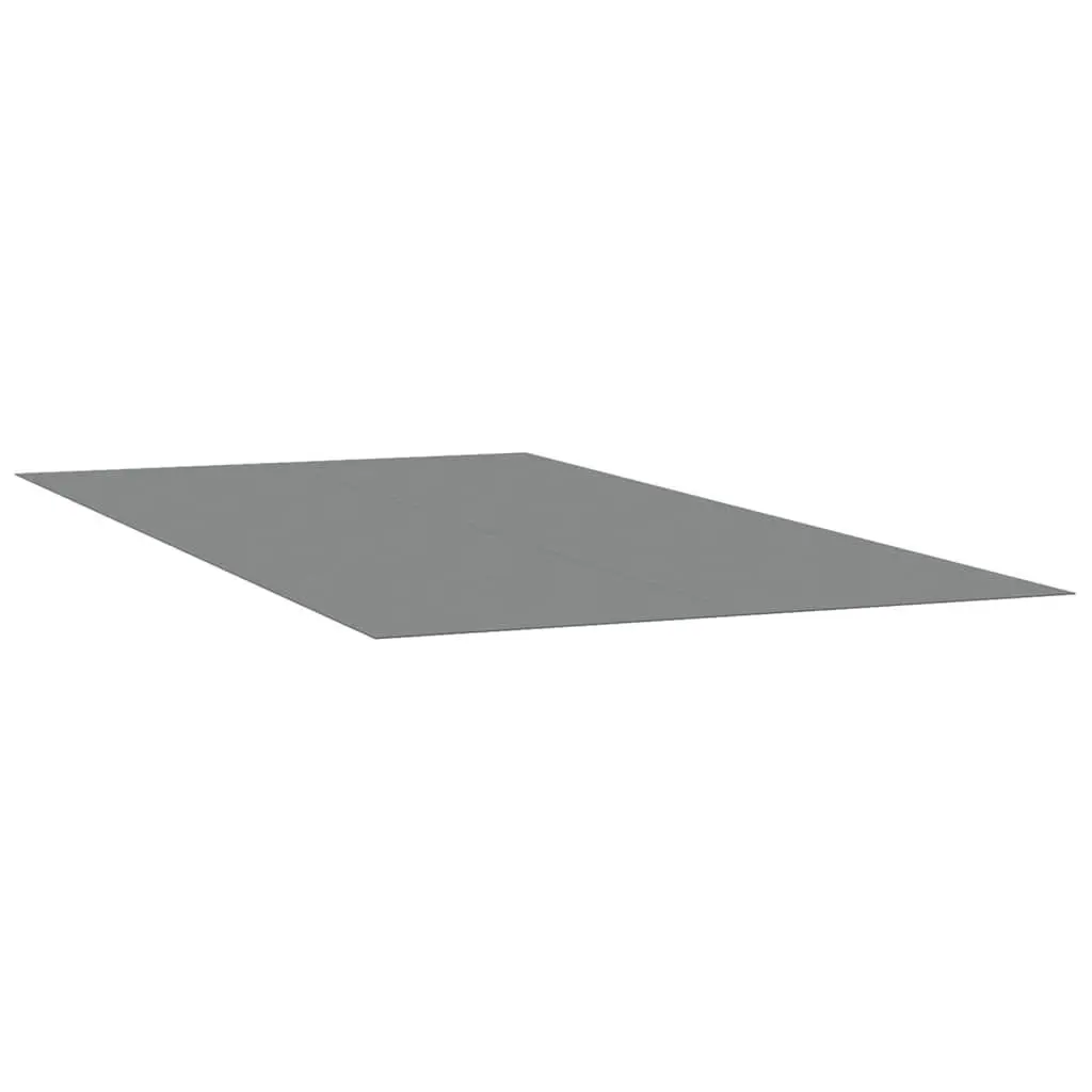 Pool Ground Cloth 500x250cm Grey Polyester Geotextile Protective Underlay