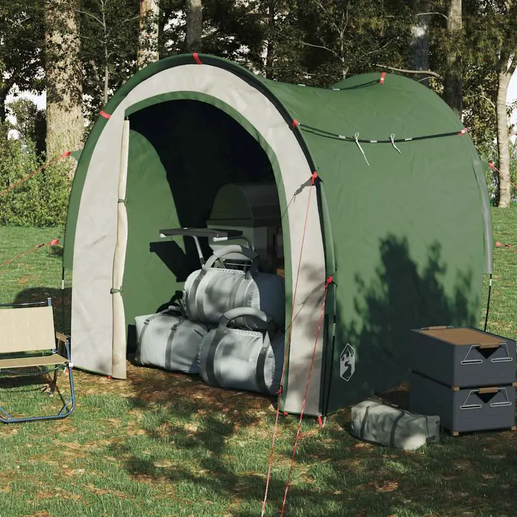 Storage Tent Green Waterproof Portable Easy Setup Fibreglass