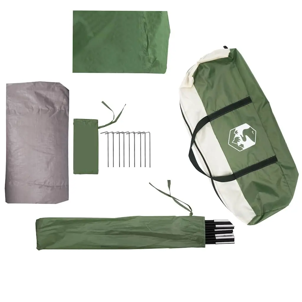 Camping Tent 1-Person Tunnel Waterproof Green Outdoor Hiking Adventure Shelter
