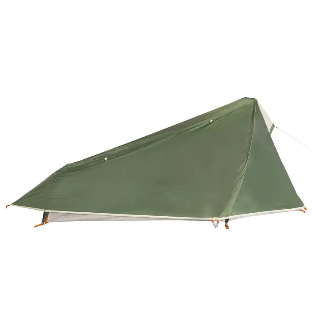 Camping Tent 1-Person Tunnel Waterproof Green Outdoor Hiking Adventure Shelter