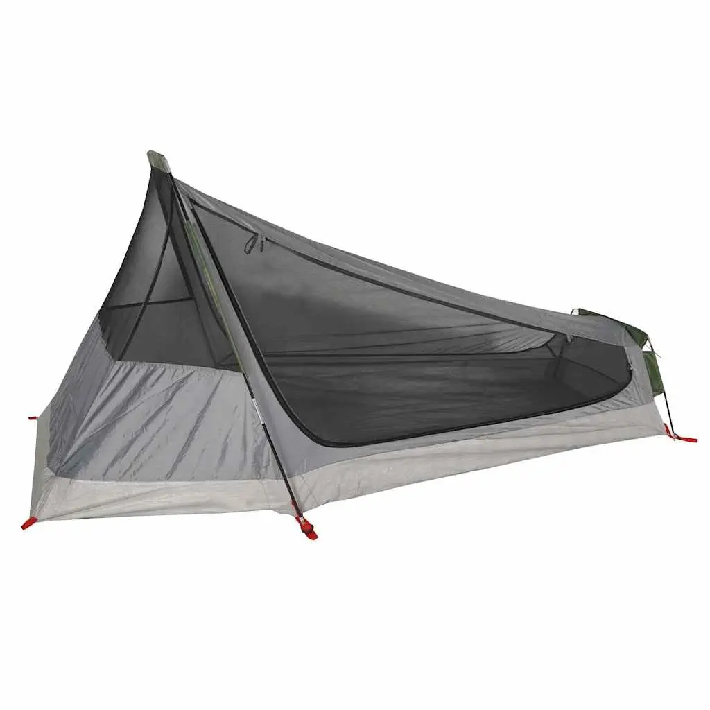 Camping Tent 1-Person Tunnel Waterproof Green Outdoor Hiking Adventure Shelter