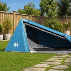 Enhance Your Outdoor Adventures with This Blue Camping Tent