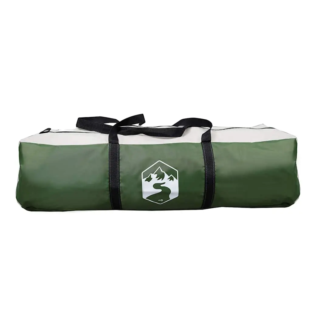 6-Person Family Tent Green Waterproof Portable Easy Setup Outdoor Shelter