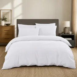 Bamboo Cooling 2000TC 6-Piece Bedding Combo Set Double Fitted Sheet Quilt Cover