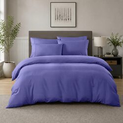 Bamboo Cooling 2000TC 6-Piece Bedding Combo Set Queen Quilt Cover Fitted Sheet