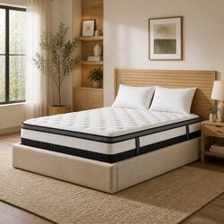 Elevate Your Sleep with a Medium-Firm Hybrid Pocket Spring Mattress