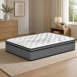 Experience Comfort with 5-Zone Euro Top Double Mattress