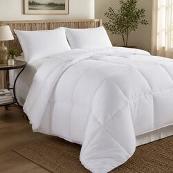 All-Season Duck Feather Down Quilt Queen Size 210x210cm
