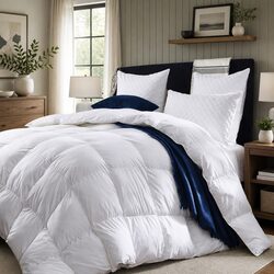 Luxurious Double Duck Down Quilt for Year-Round Comfort