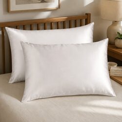 Enhance Your Bedroom with Silver Mulberry Silk Pillowcases