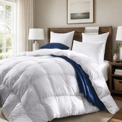 Queen Goose Feather Down Quilt for Comfortable Living