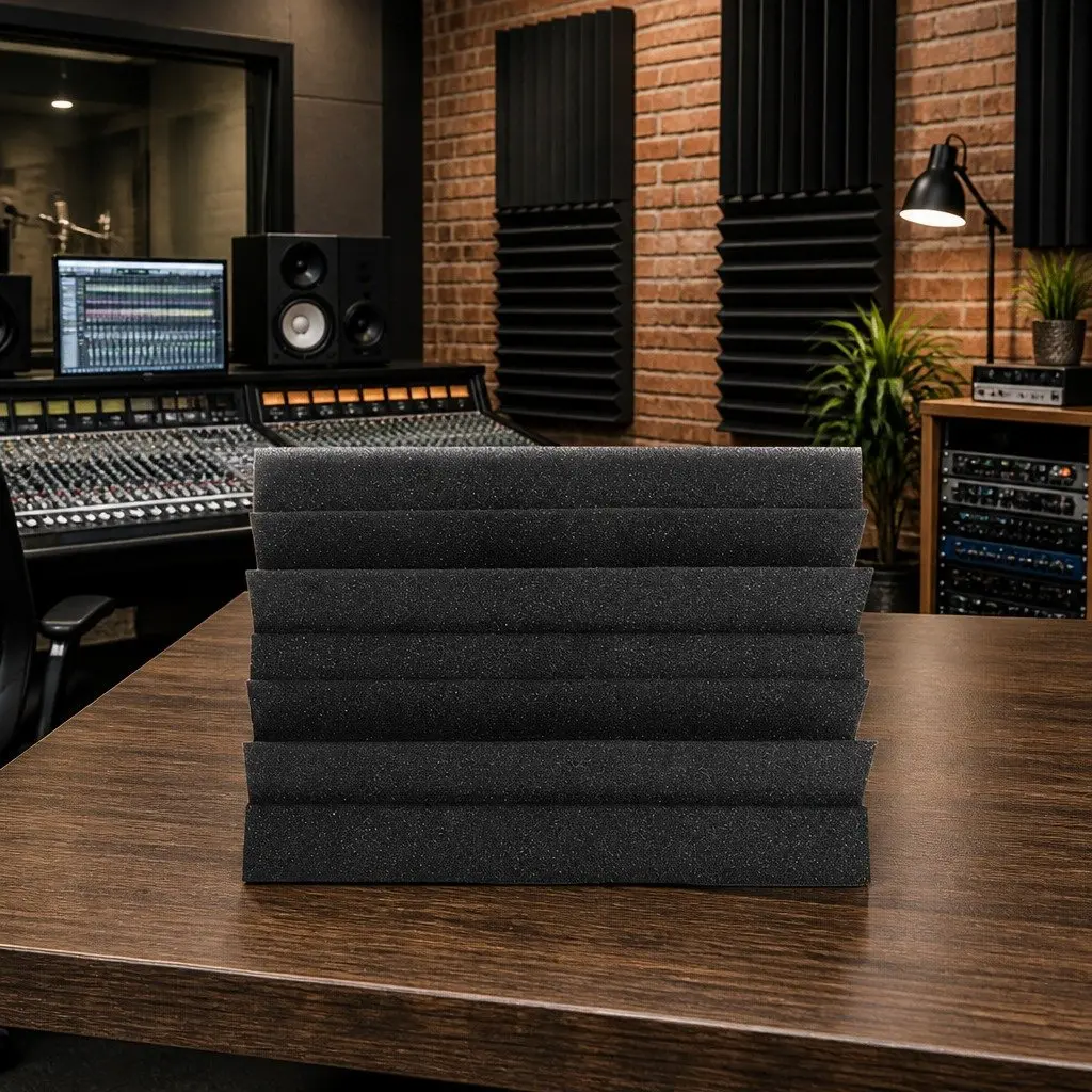 Corner Bass Trap Acoustic Foam 40pcs High Density Sound Absorption Soundproofing Treatment