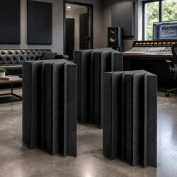 Acoustic Foam Corner Bass Trap Pack for Enhanced Sound