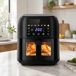 Elevate Your Cooking with an 8L Air Fryer in Black