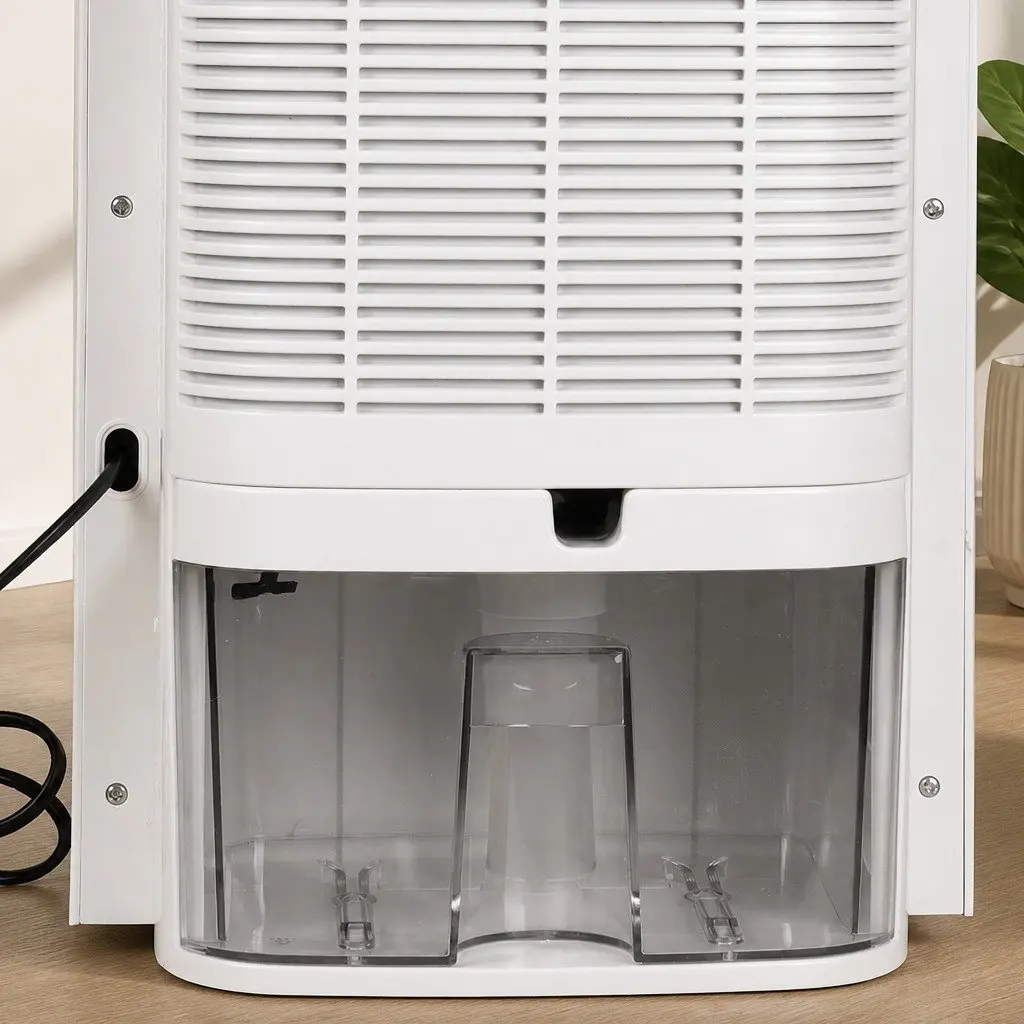 Portable Dehumidifier 2L 2 in 1 Air Purifier with LED Display and Remote Control