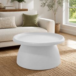 Elevate Your Living Space with a 71CM White Coffee Table