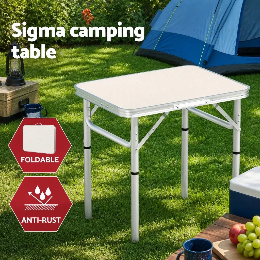 3pc Camping Set Folding Table Chairs Outdoor Portable Picnic Patio Furniture