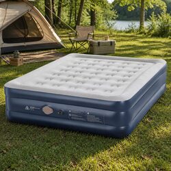 Queen Inflatable Bed for Comfortable Living Spaces