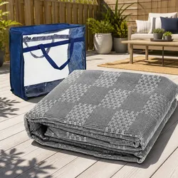 Enhance Your Outdoor Space with 7x2.5M Grey Matting