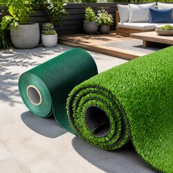 Enhance Your Outdoor Space with 1x20m Olive Artificial Grass